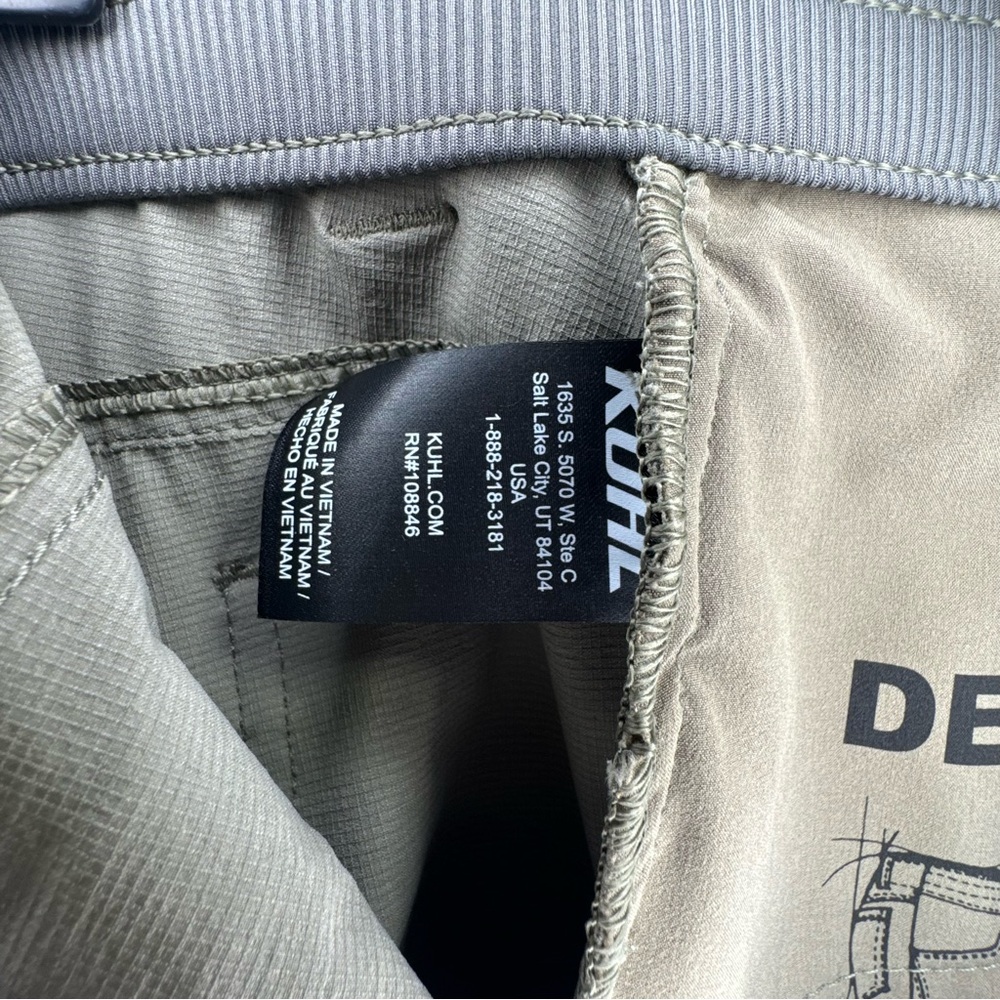KHUL Deceptr Outdoor Hiking Pants Mens 40X30 Ultra Lightweight LOT OF 2 Gorpcore - Picture 13 of 16